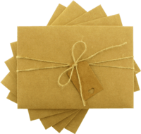 13x18 Kartpostal - 13x18 Etiketli & İpli Kraft