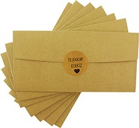 dikd&ouml;rtgen - "Teşekk&uuml;r Ederiz" Etiketli Kraft