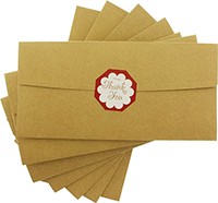 dikd&ouml;rtgen - "Thank You" Etiketli Kraft